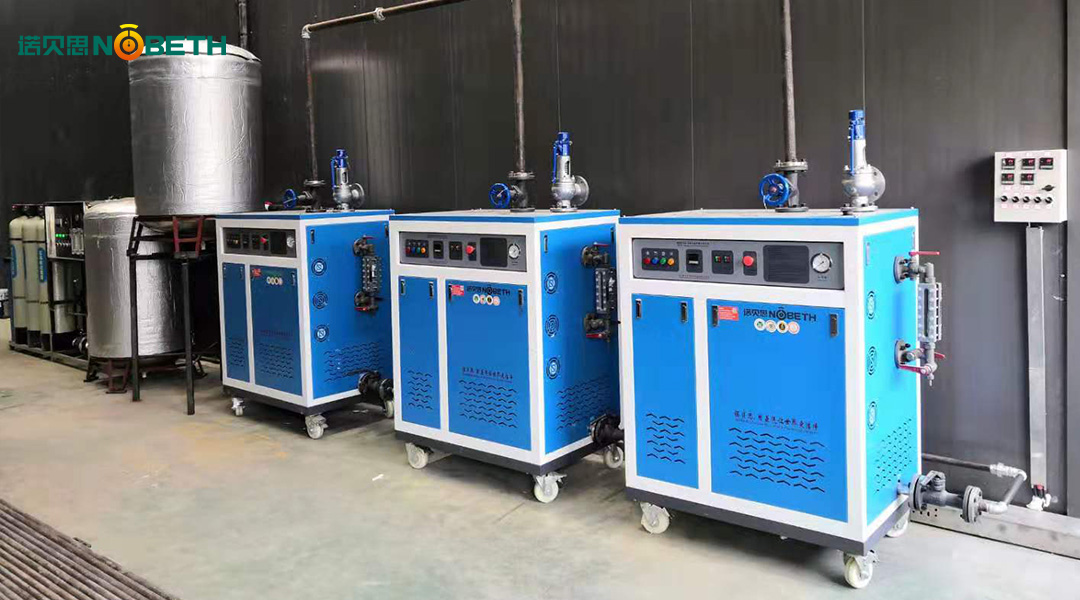 混凝土預製構件養護窯搭配電熱蒸汽發生器，質量更好，脫模更早