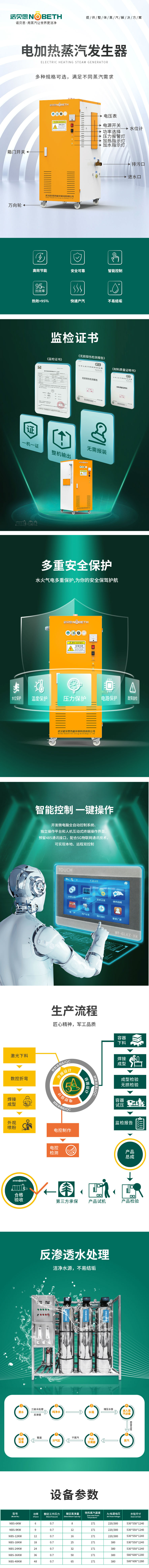 全自動潔淨蒸汽發生器