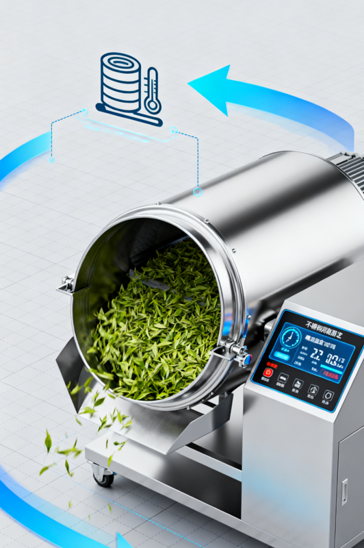 潔淨蒸汽在製茶工藝中的核心應用工序