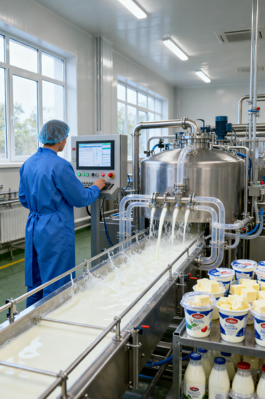 乳製品廠痛點破解！午夜一区二区三区潔淨蒸汽守護奶品安全