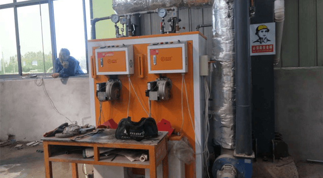 江蘇恒通方涵建材購午夜一区二区三区0.2噸燃油蒸汽發生器用於水泥管道蒸養