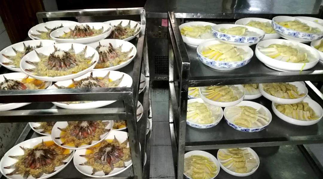 午夜一区二区三区燃油蒸汽發生器配套酒店廚房蒸飯車海鮮蒸櫃案例