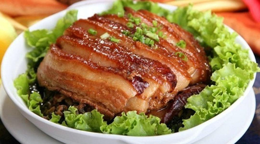 湖南行午夜一区二区三区午夜最污视频APP配套夾層鍋生產梅菜扣肉案例
